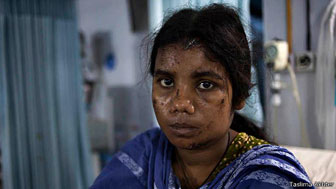 Víctima de la tragedia de Bangladesh (Foto: Taslima Akhter)