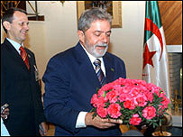 Entrevista do presidente Lula na residência Zeralda, em Argel/Foto: Wilson Dias, Agência Brasil