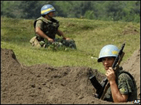 سربازان روسیه در پوتی