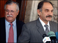 Celal Talabani ve Salih el Mutlak