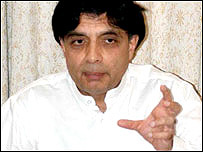  قائد حزب اختلاف چوہدری نثار علی خان