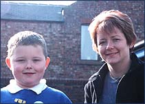 Elliot with his mother Sheila