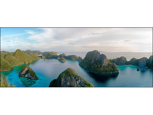 Lagoa de Wayag, na Indonésia (Foto: Sterling Zumbrunn)