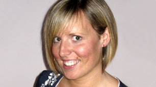 Lisa Lynch with her original hair