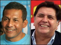 Ollanta Humala e Alan García