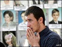 Thân nhân của các nạn nhân tại Beslan