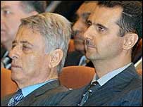 Abdülhalim Haddam ve Beşar Esad