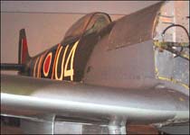 Spitfire from the Potteries Museum, Hanley