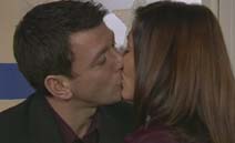 Billy and Della kiss!