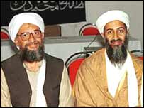 Eymen el Zevahiri ve Usame bin Ladin