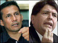 Ollanta Humala e Alan García
