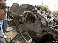 انفجار در فرودگاه بغداد