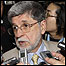 O ministro das Relações Exteriores, Celso Amorim, em Genebra
