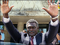 Thủ tướng Solomon, ông Manasseh Sogavare 