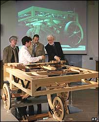 Carro de Leonardo da Vinci