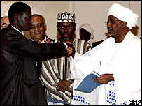 طرف های امضا کننده پيمان صلح در سودان