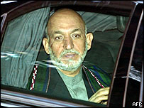 Afghánský prezident Hamíd Karzáí