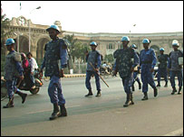 लखनऊ में बंद 