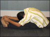 पश्चिमोत्तासन