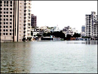 ढाका में बाढ़