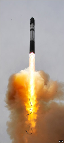 Cryosat's Dnepr launch