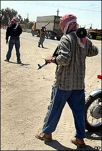 Irácký ozbrojenec ve Fallúdže