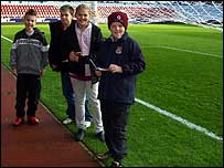Pupils at Upton Park