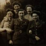 Joan (back left) with Rita (back right) amd other girls from AQ Uxbridge. Joan (back left) with Rita (back right) amd other girls from AQ Uxbridge.