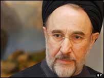 Íránský prezident Mohammad Chátámí