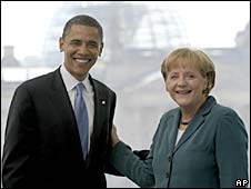 Ông Obama và Thủ tướng Đức