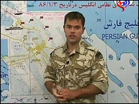 Один із британських солдатів визнає перетин кордону на телебаченні