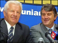 Мороз і Ющенко