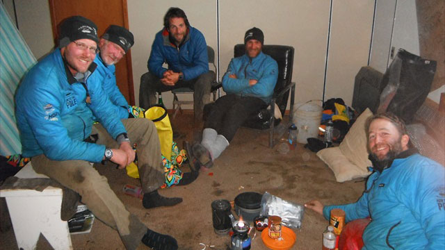 Relative comfort at Isachsen