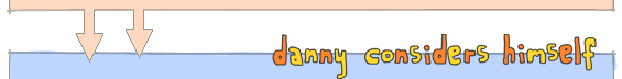 Danny considers himself