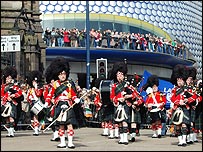 Shirley Pipe Band