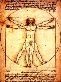  لیانارڈو ڈاونچی کی مشہور پینٹنگ ’دی وٹروین مین‘