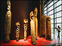 Müzede sergilenen eserler