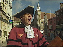Town Crier, Alistair Chisholm