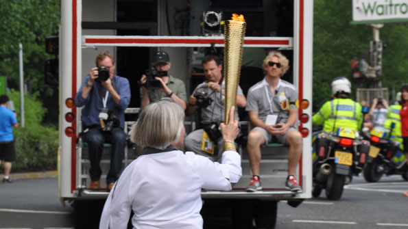 Picture of media vehicle