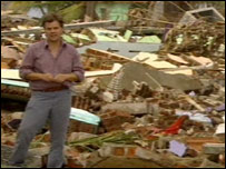 BBC News reports on the Boxing day Tsunami