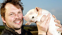 Jimmy Doherty and friend