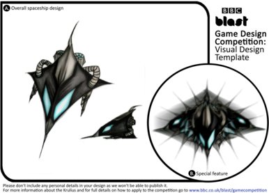 BBC Blast- Game Design Competition- Krulius' Spaceship