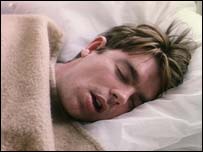 Homem adormecido