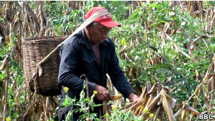 O indígena Juan Bautista (Foto: BBC)