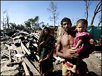 बांग्लादेश में तूफ़ान