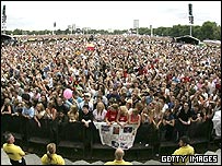 लंदन में लाइव8