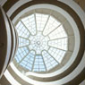 Interior of Guggenheim Museum, New York