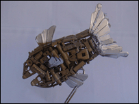 Fish, escultura de Ali Hamed