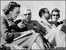 Edwina Mountbatten and Jawaharlal Nehru