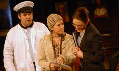 Discussing the victim